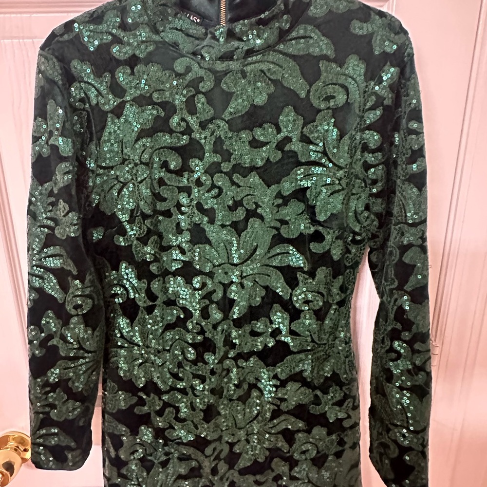 VENUS Dark Green Dress